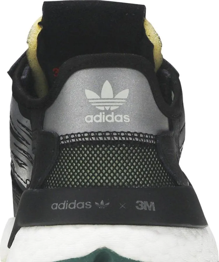 Adidas 3M x Wmns Nite Jogger 'Carbon' Sneakers, Black