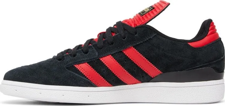 Adidas Busenitz 'Black Scarlet' sneakers, black