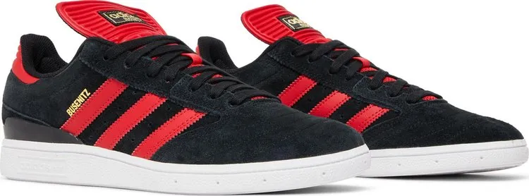 Adidas Busenitz 'Black Scarlet' sneakers, black