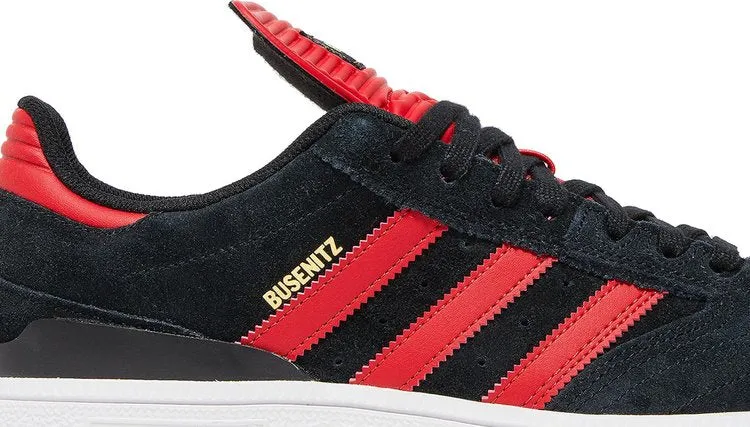 Adidas Busenitz 'Black Scarlet' sneakers, black