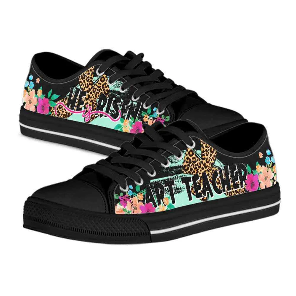 Art Teacher He Is Risen Low Tops, Teacher Shoes, Low Top Sneakers