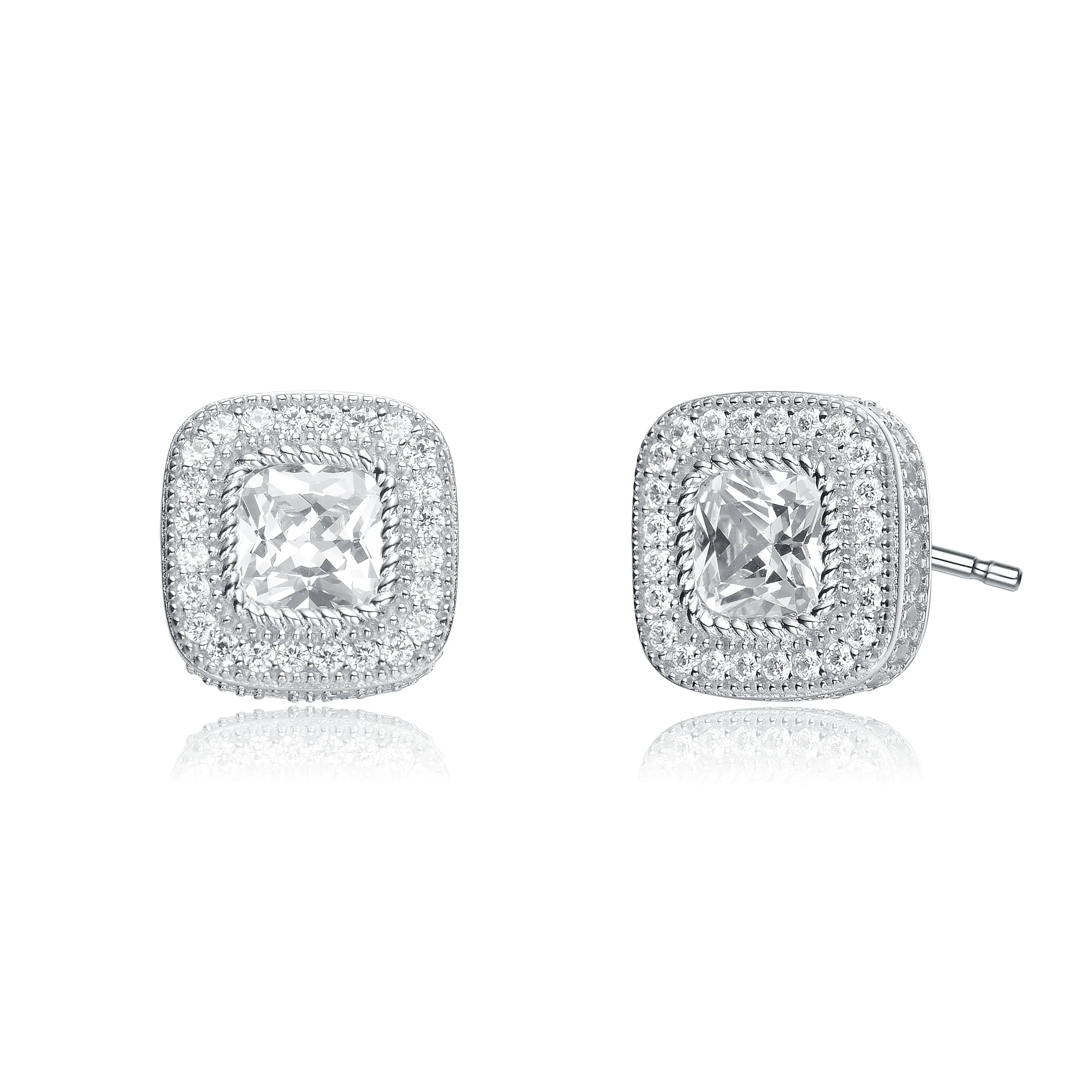 Audrey Solitaire Stud Earrings