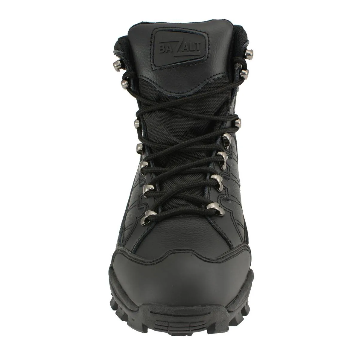 Bazalt MBM9128 Men's Black Water and Frost Proof Leather Lace-Up Work Boots