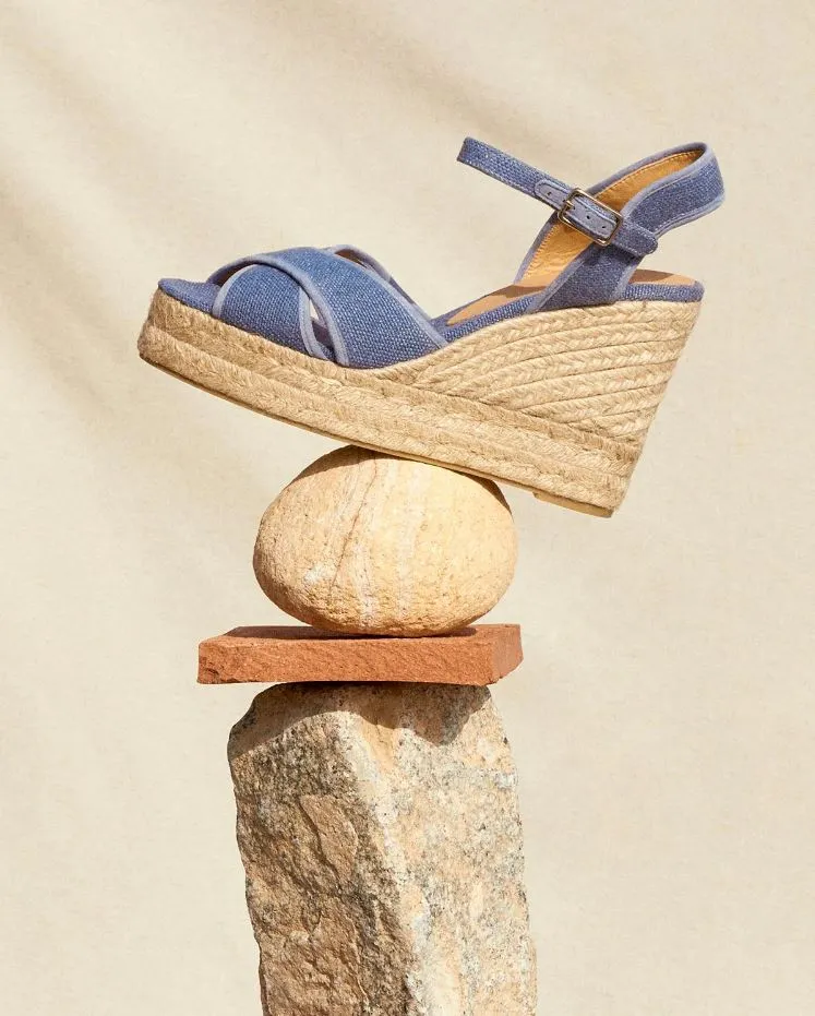 Blaudell 8ed Wedge Espadrilles