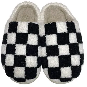 Checkerboard Slippers for Men