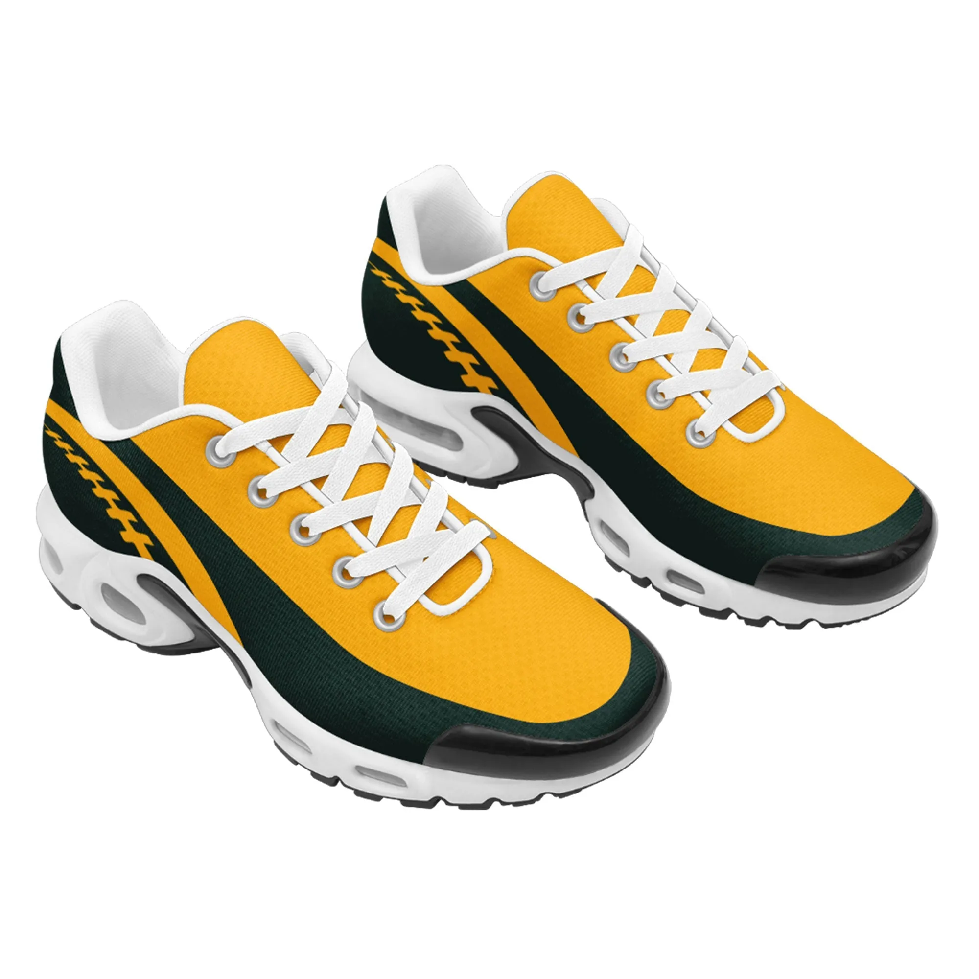 Custom Yellow Black TN Shoes Personalized Sneakers TN-D020077-13