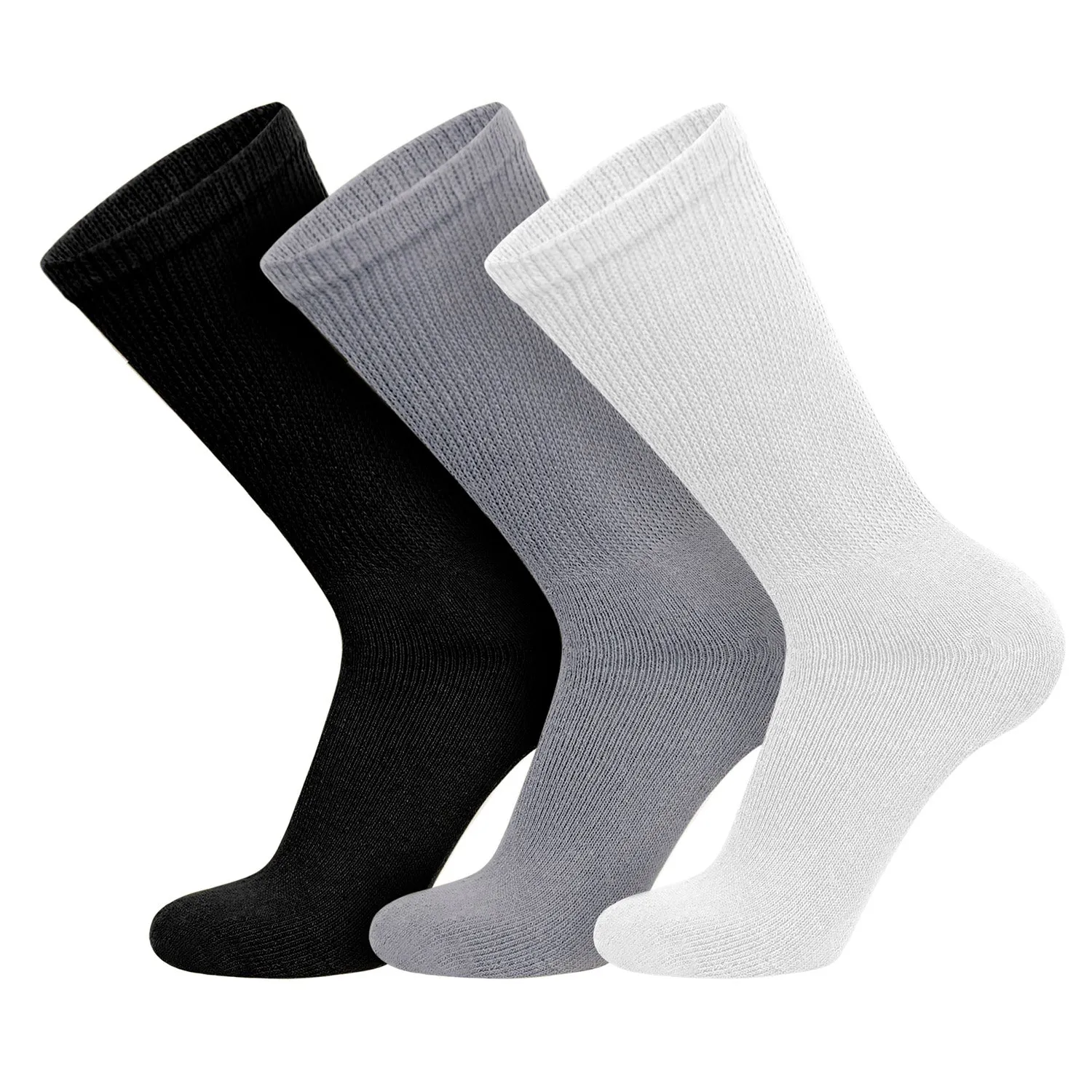 Diabetic Neuropathy Crew Socks, Medical Socks for Men and Women