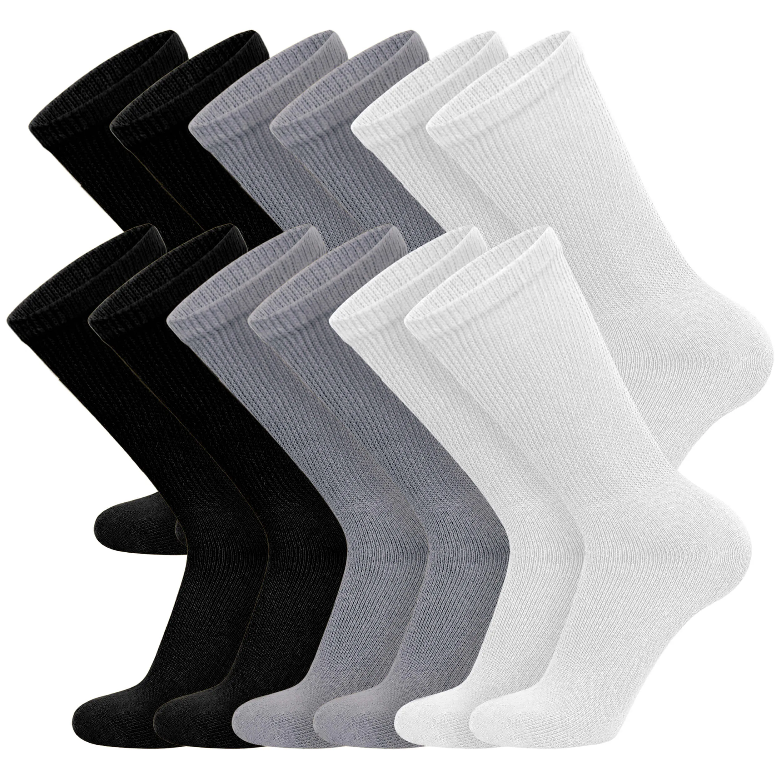 Diabetic Neuropathy Crew Socks, Medical Socks for Men and Women