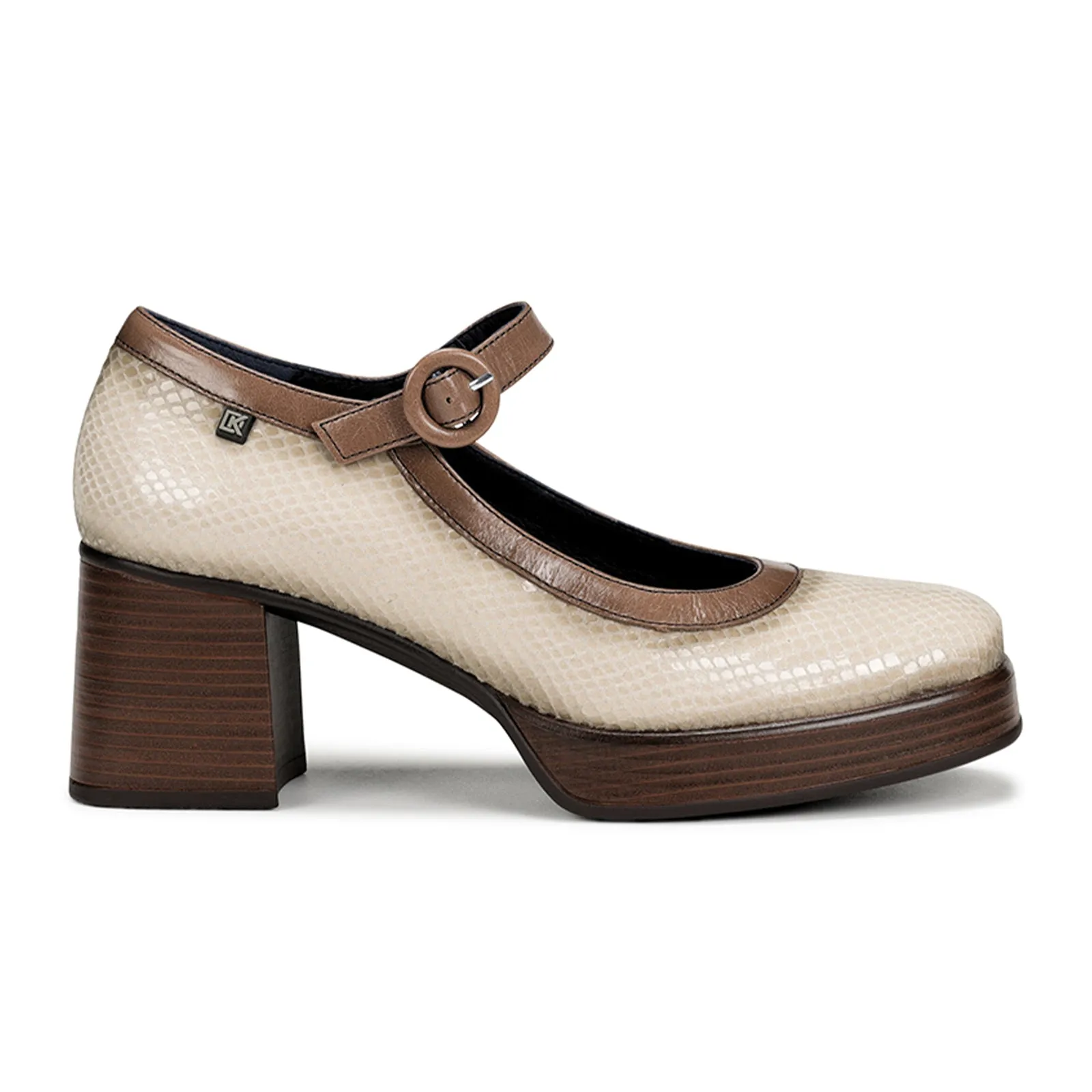 Dorking Cristel D9154 Heeled Mary Jane (Women) - Supreme/Alias Beige/Marmota