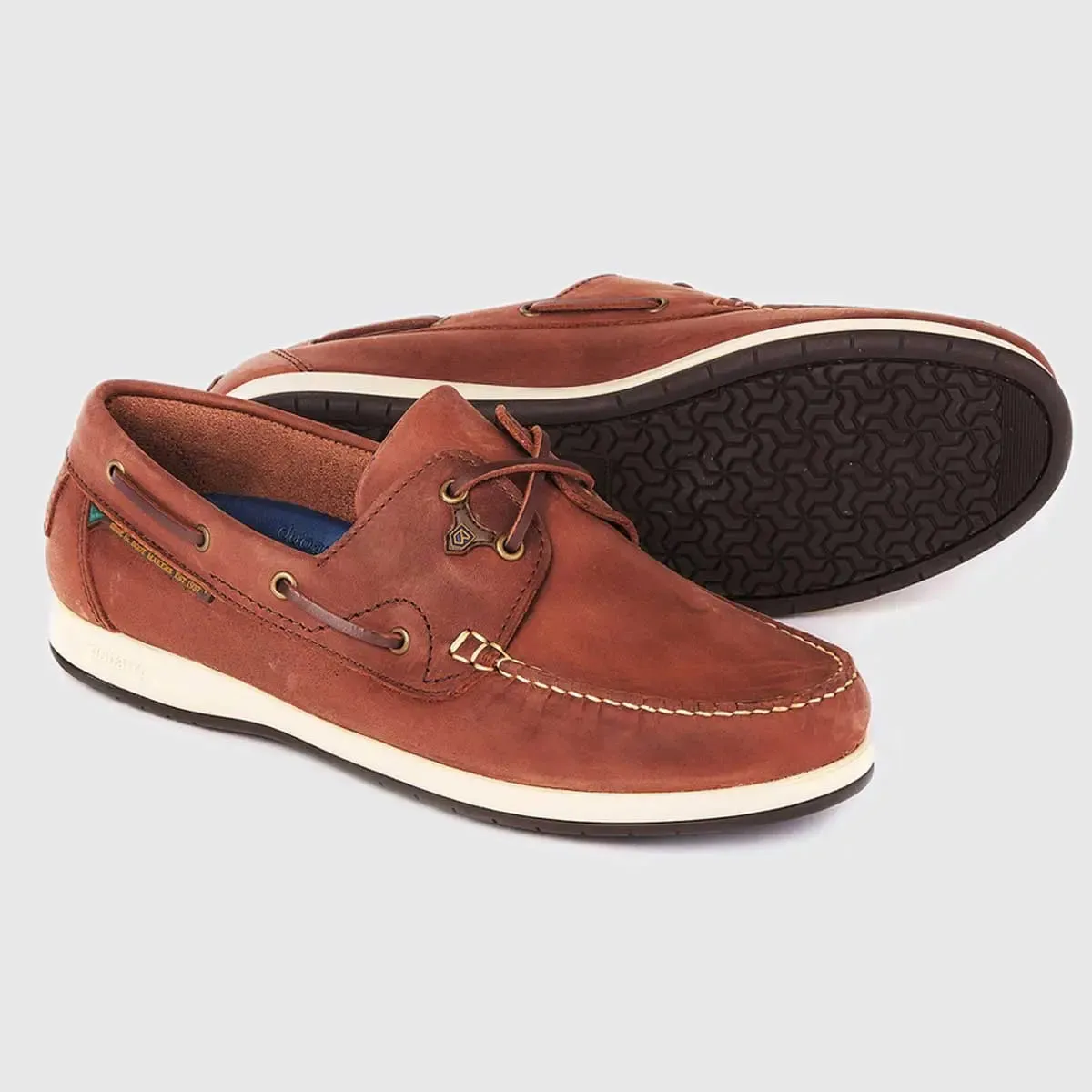 DUBARRY Men's Sailmaker X LT Deck Shoes - Chestnut