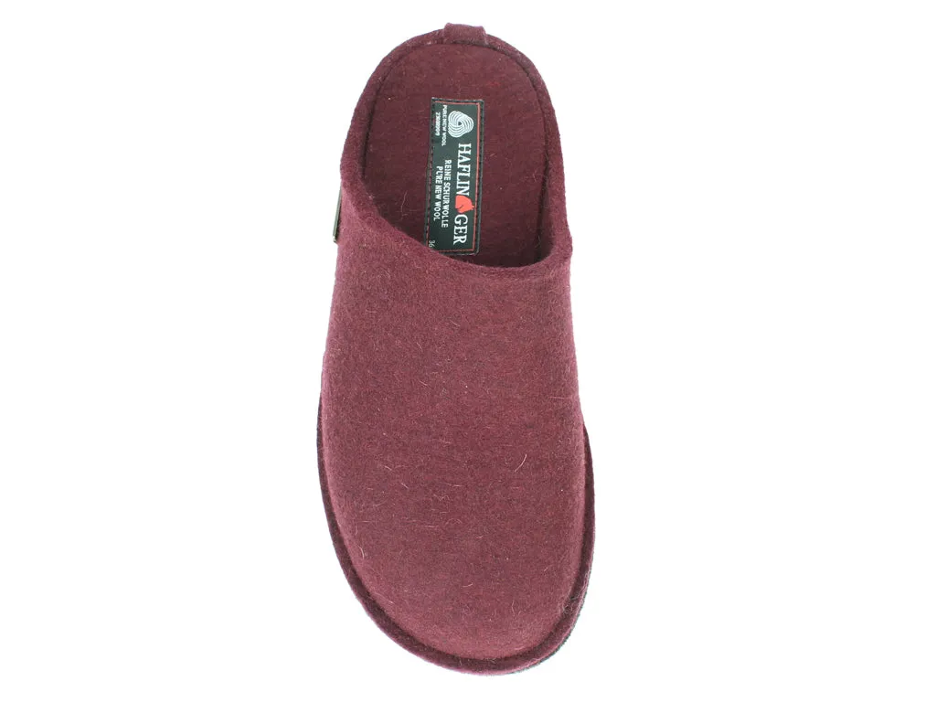 Haflinger Slippers Flair Soft Bordeaux