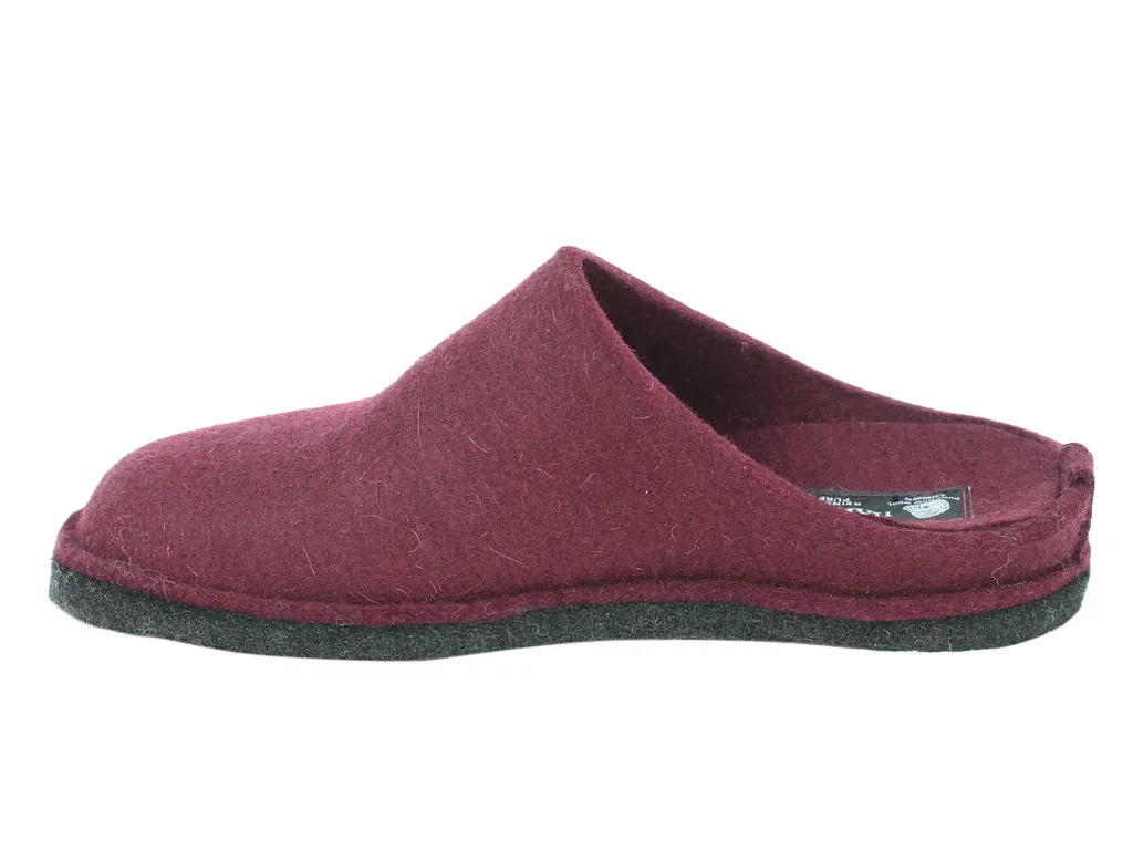 Haflinger Slippers Flair Soft Bordeaux