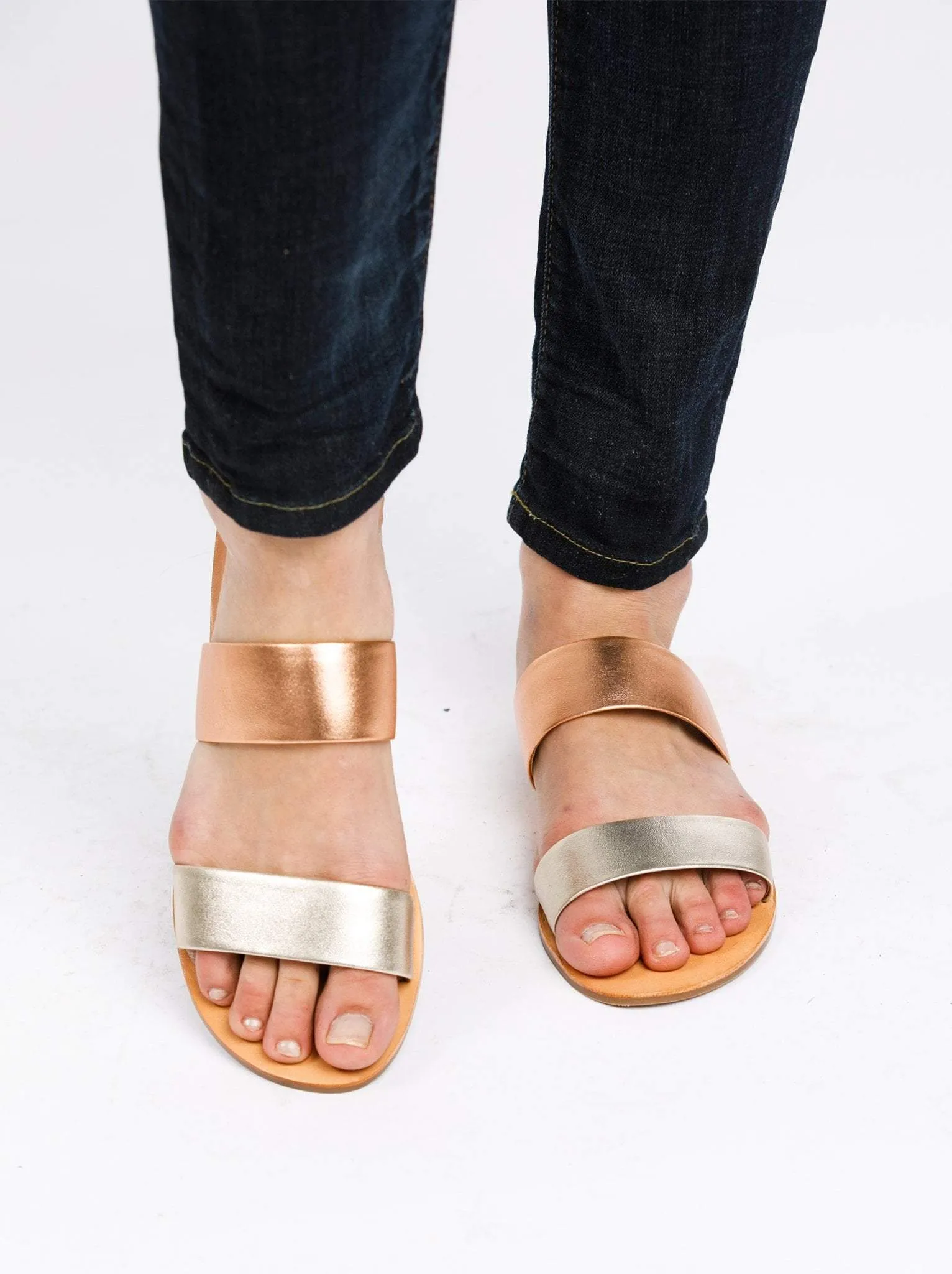 Joselyne Double Strap Sandal