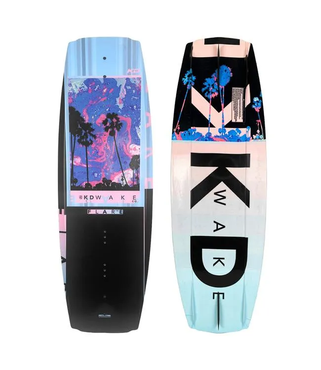 KD Flare Wakeboard Package with Charm Boots (2025)