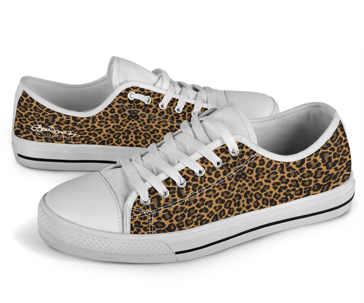 Leopard Low Top Sneakers