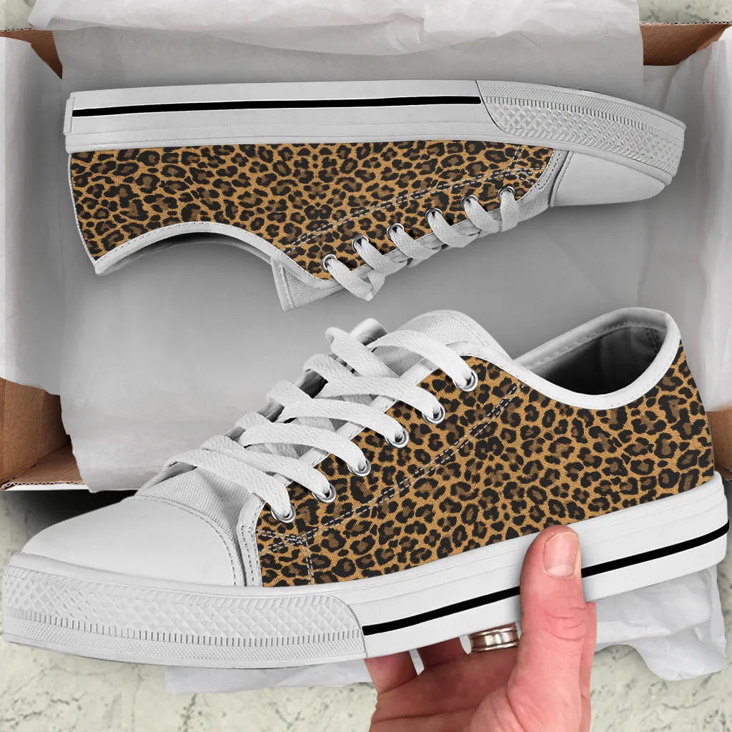 Leopard Low Top Sneakers