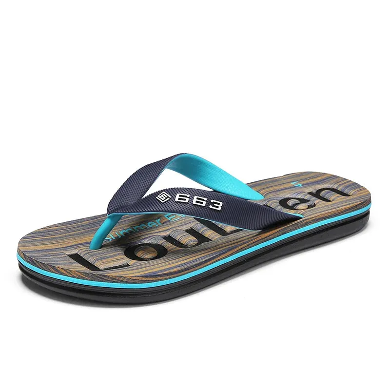 Men High Quality Brand Hot Sale Flip Flops Beach Slippers - MSL50258