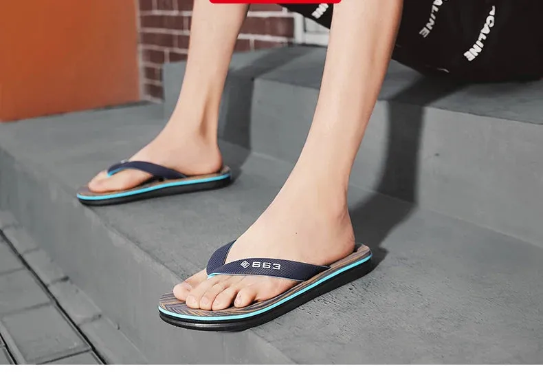 Men High Quality Brand Hot Sale Flip Flops Beach Slippers - MSL50258