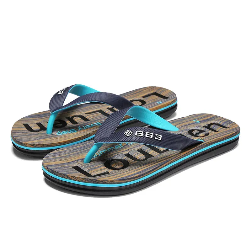 Men High Quality Brand Hot Sale Flip Flops Beach Slippers - MSL50258