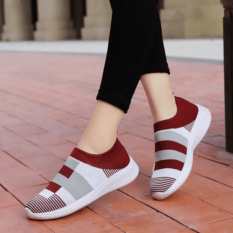 Mesh Breathable Women's Shoes / Stylish Sports Sneakers - SF0267