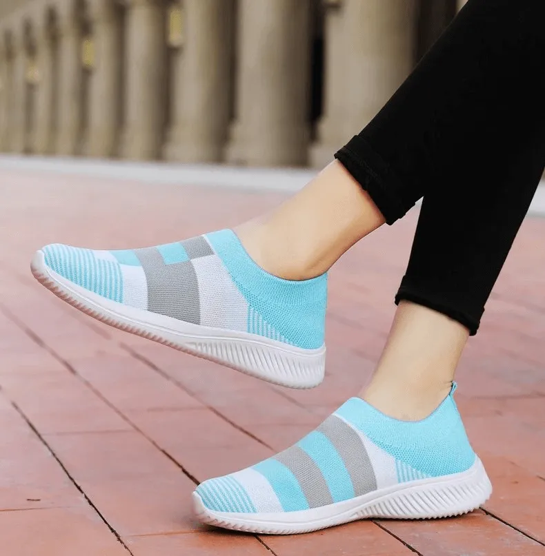 Mesh Breathable Women's Shoes / Stylish Sports Sneakers - SF0267