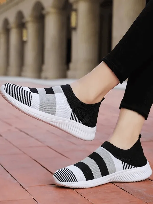 Mesh Breathable Women's Shoes / Stylish Sports Sneakers - SF0267