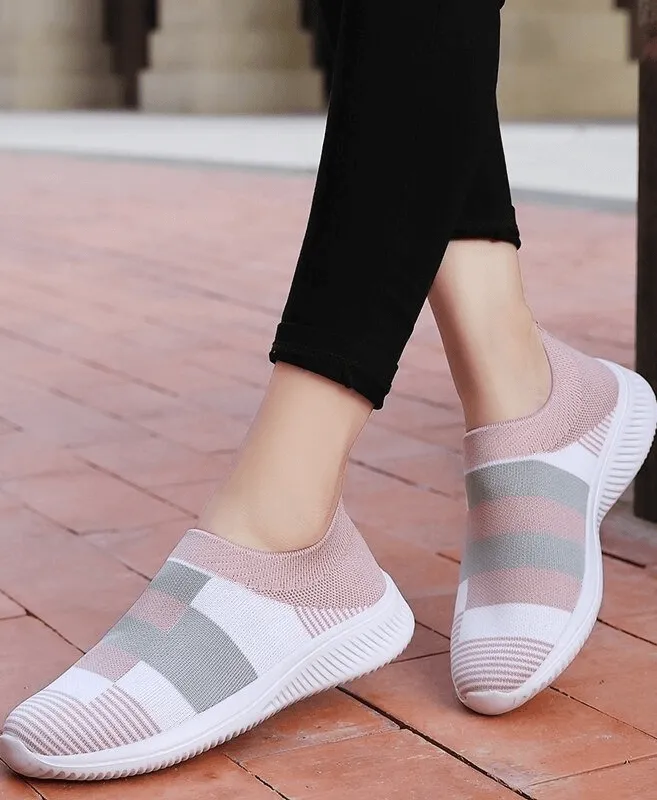 Mesh Breathable Women's Shoes / Stylish Sports Sneakers - SF0267