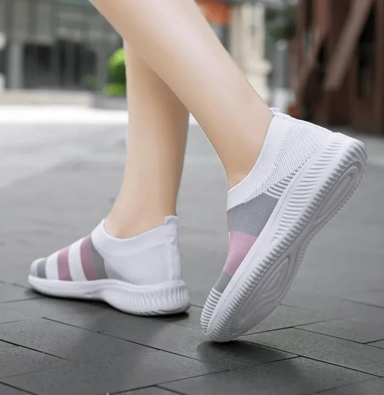 Mesh Breathable Women's Shoes / Stylish Sports Sneakers - SF0267