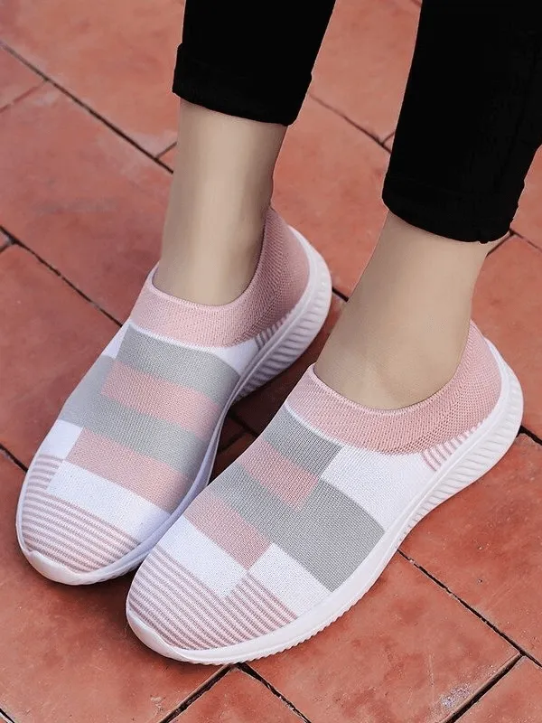 Mesh Breathable Women's Shoes / Stylish Sports Sneakers - SF0267