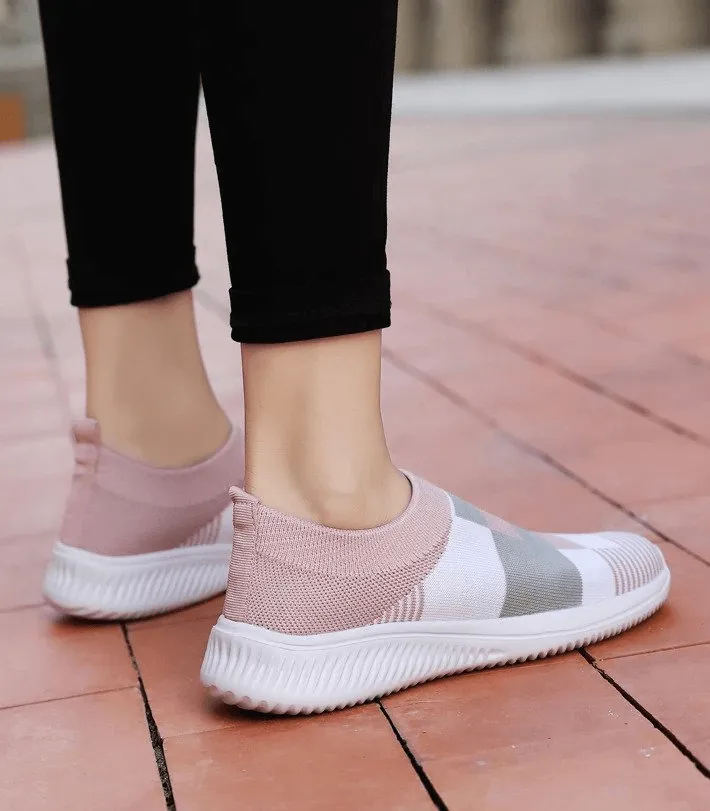 Mesh Breathable Women's Shoes / Stylish Sports Sneakers - SF0267