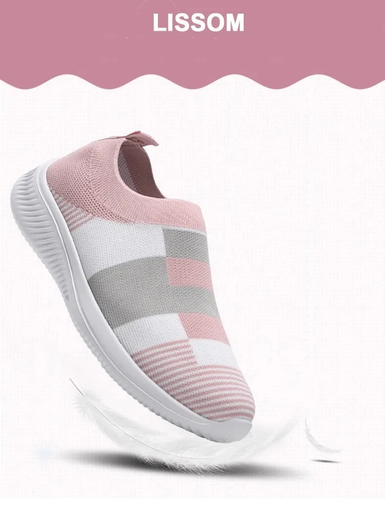 Mesh Breathable Women's Shoes / Stylish Sports Sneakers - SF0267