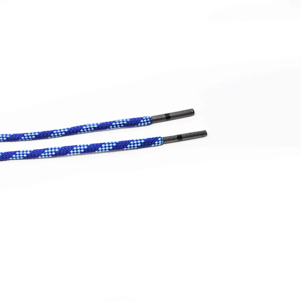 Navy & Light Blue Classic Round Golf Laces