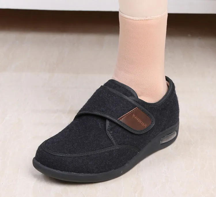 Owlkay Plus Size Wide Diabetic Shoes For Swollen Feet Width Shoes-NW013Y