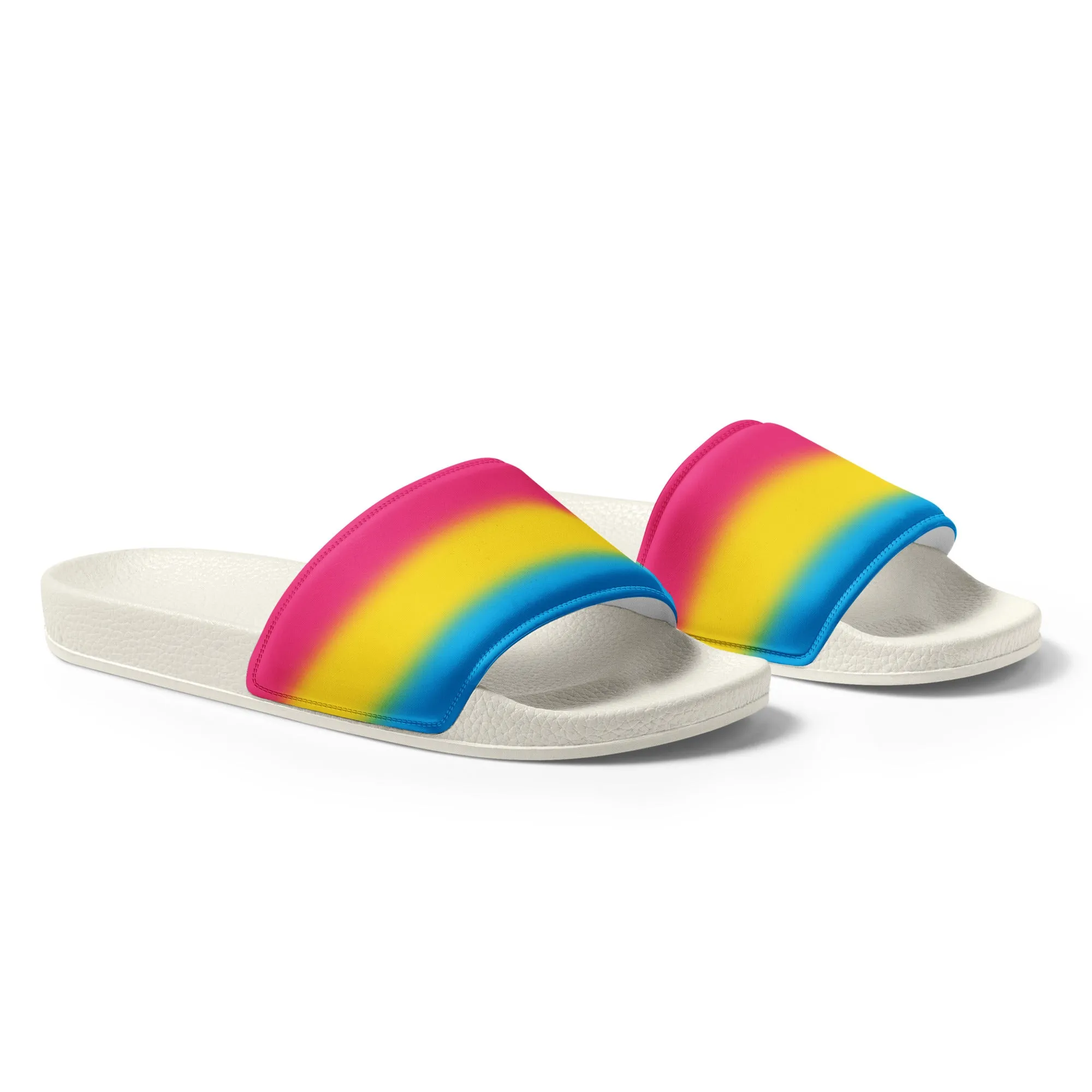 Pansexual Pan Pride Womens Slides Sandals