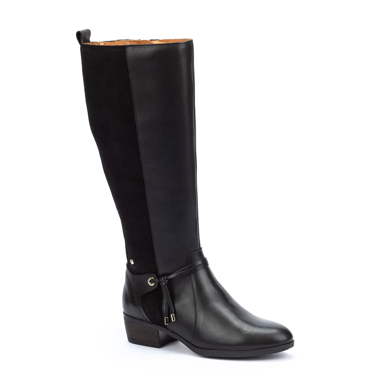 Pikolinos Daroca W1U-9561C1 Tall Boot (Women) - Black Leather