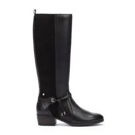 Pikolinos Daroca W1U-9561C1 Tall Boot (Women) - Black Leather