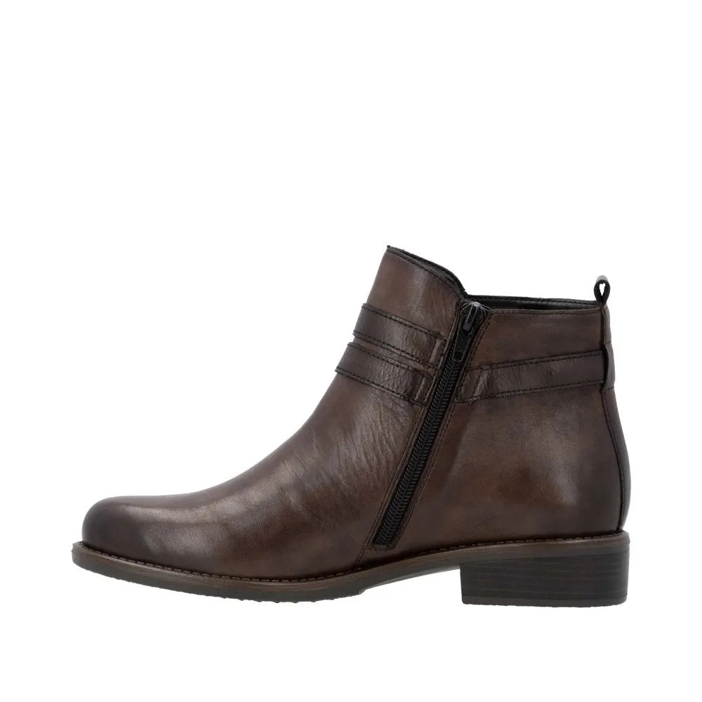 Town Brown Ankle Boot