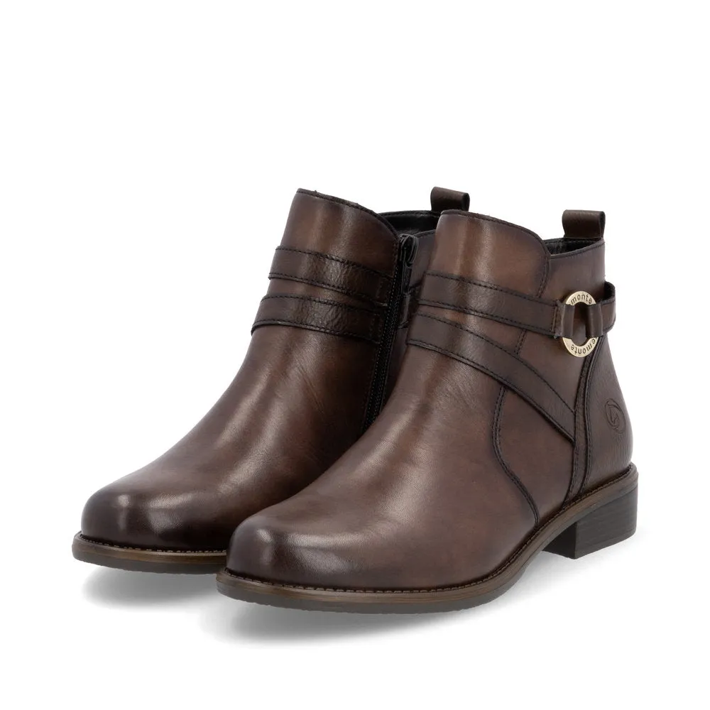 Town Brown Ankle Boot