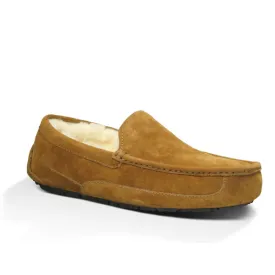 Cozy UGG Mens Ascot Chestnut Suede Slippers for Ultimate Comfort