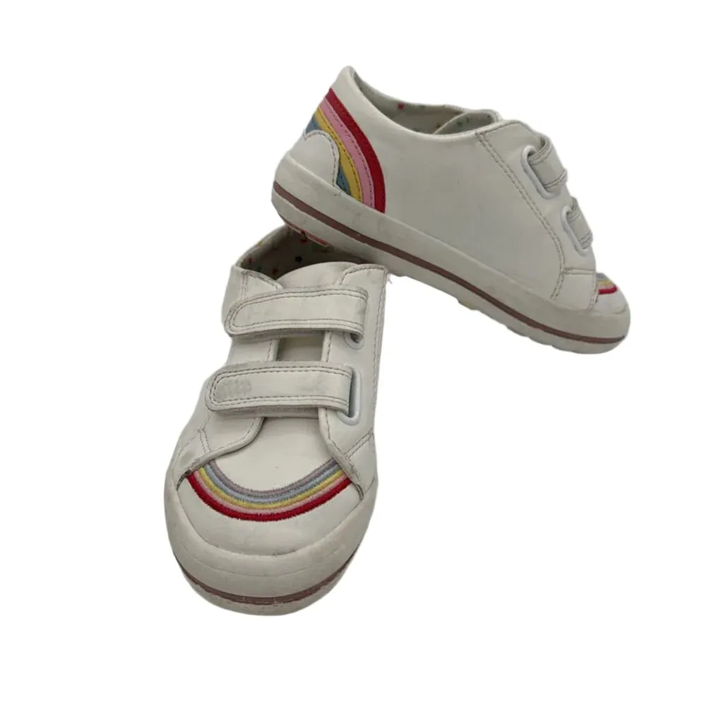 Velcro Sneakers / Rainbow Stripes