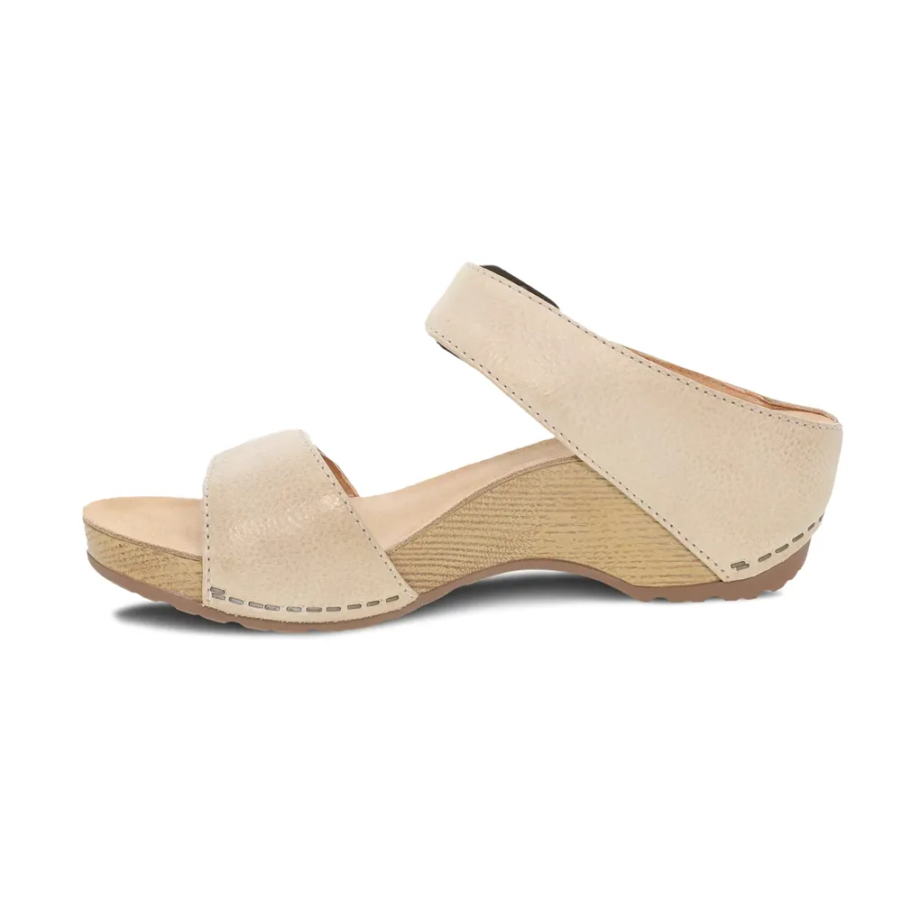 Women's Dankso Tanya  Color: Linen Milled Burnished Sandal