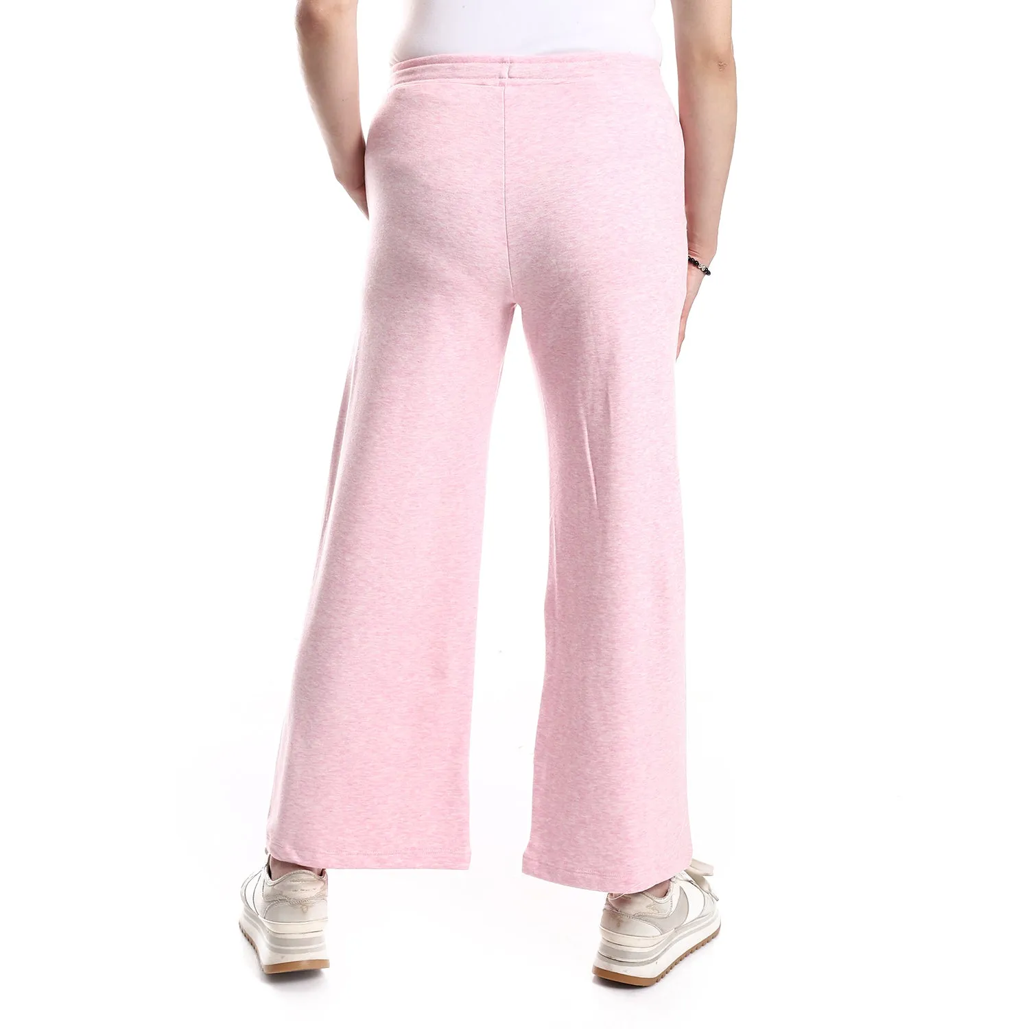 Women's Wide Leg Trousers - Rose